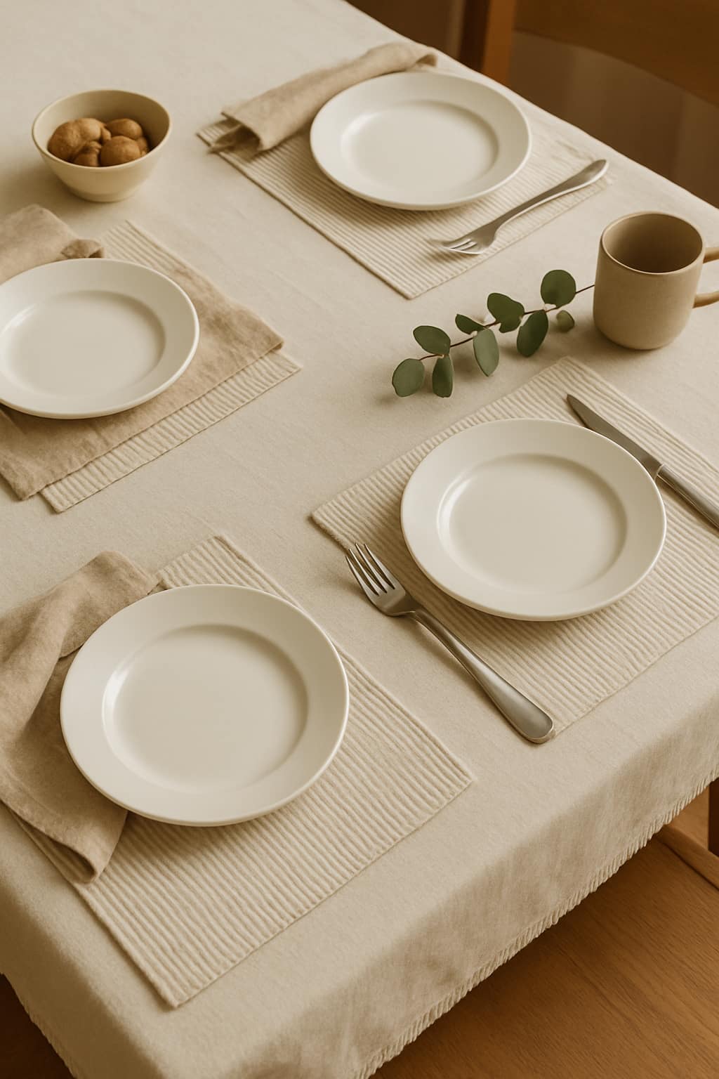 Beige Place mats