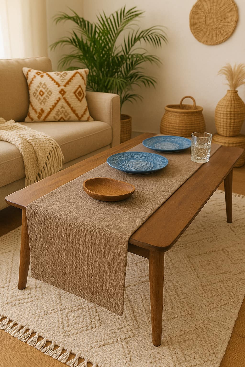 Linen Table Runner