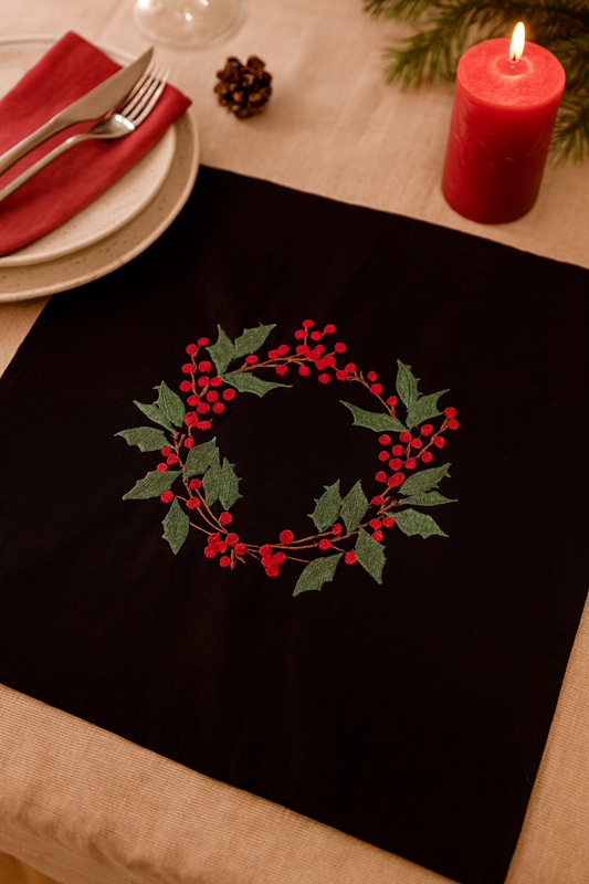 Christmas napkin towels