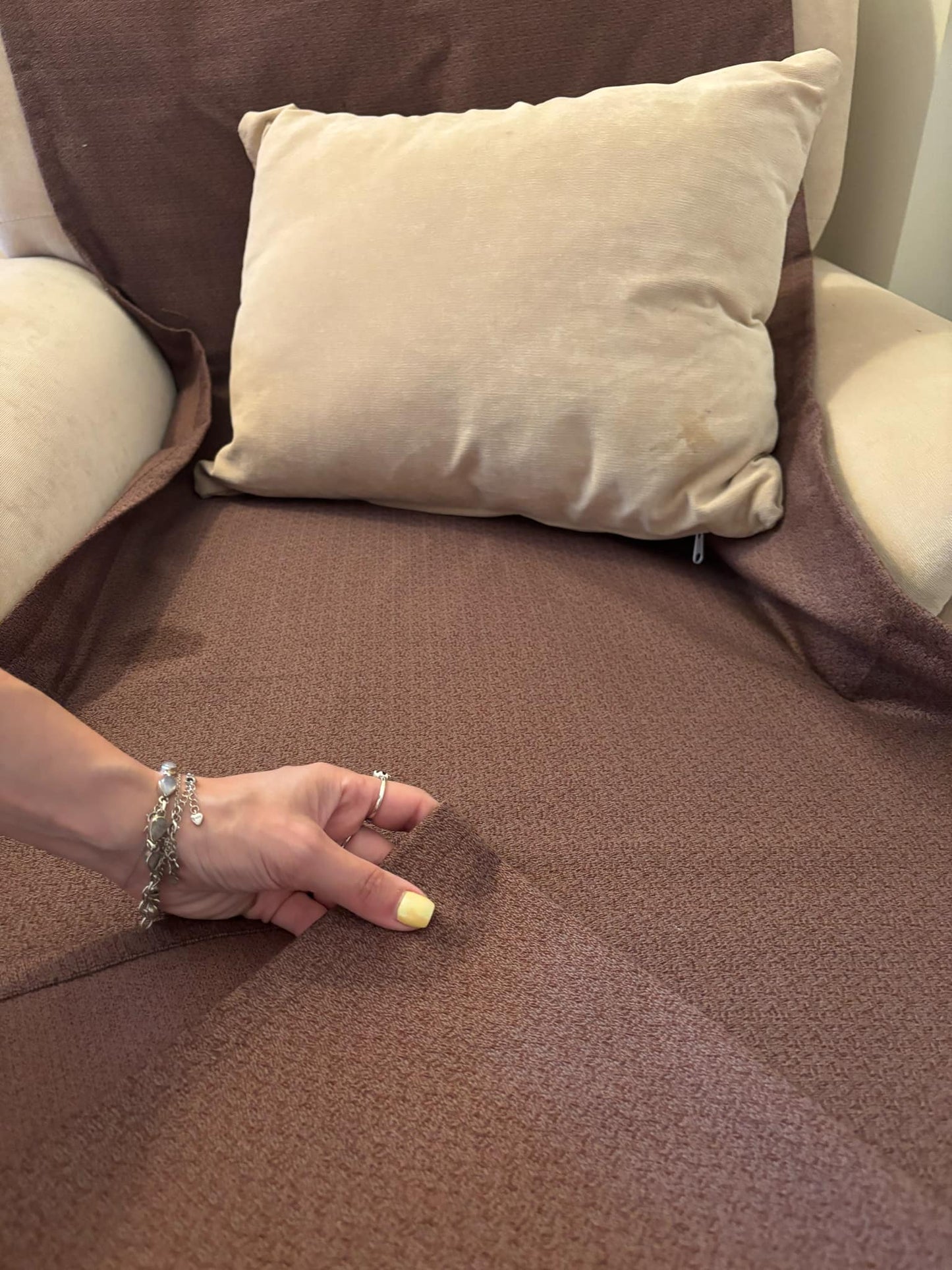 Hazel Brown Throw