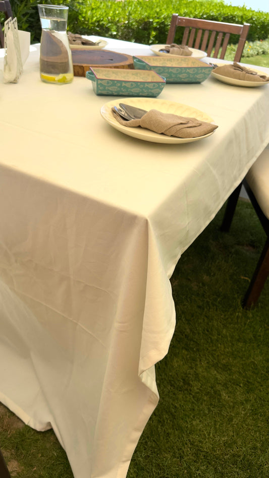 Waterproof cotton tablecloth