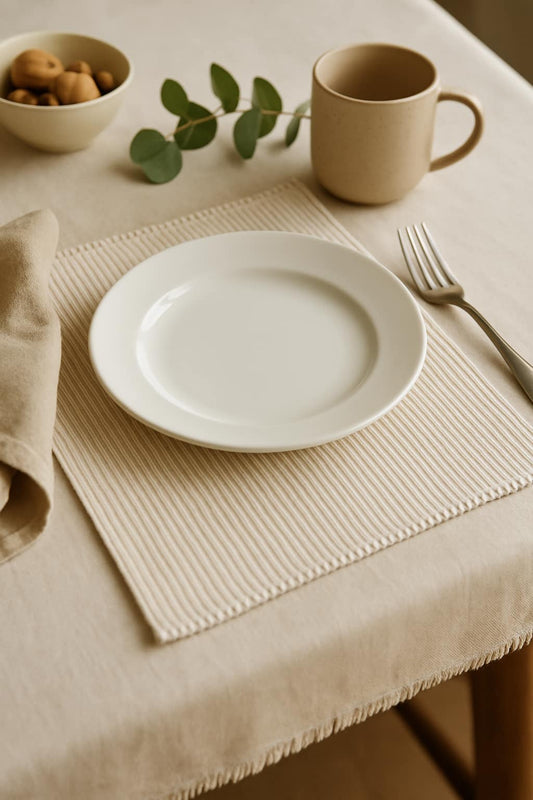 Beige Place mats